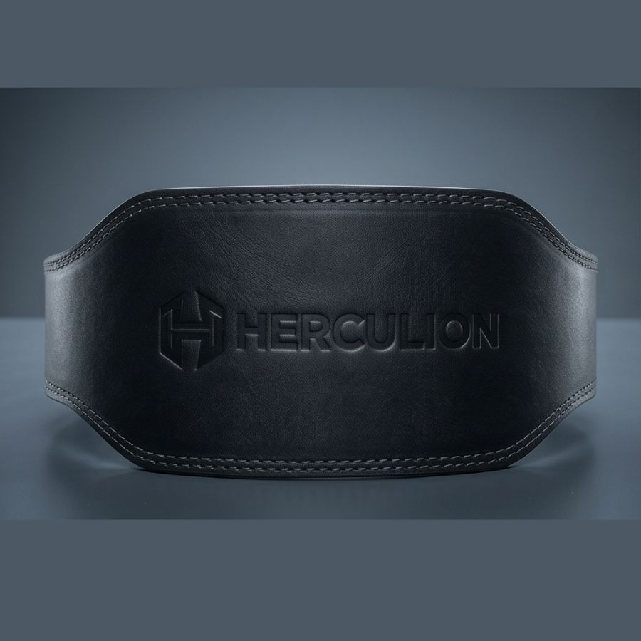 lever power belt custom branding detail — IRATHON private label